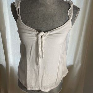 Cold shoulder tank